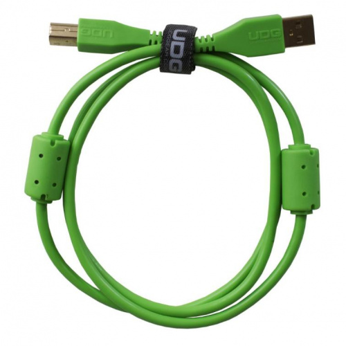 Кабель UDG Ultimate Audio Cable USB 2.0 A-B Green Straight 1m - JCS.UA