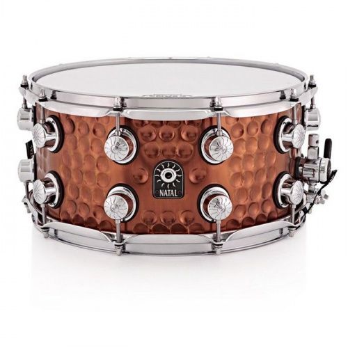 Малый барабан NATAL DRUMS HAND HAMMERED STEEL SNARE - JCS.UA