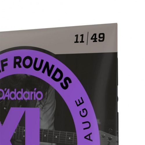 Струны DADDARIO EHR370 XL HALF ROUNDS MEDIUM (11-49) - JCS.UA фото 4