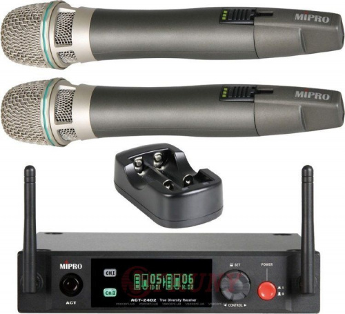 Радіосистема Mipro ACT-2412/2 * ACT-24HC / MP-80 - JCS.UA