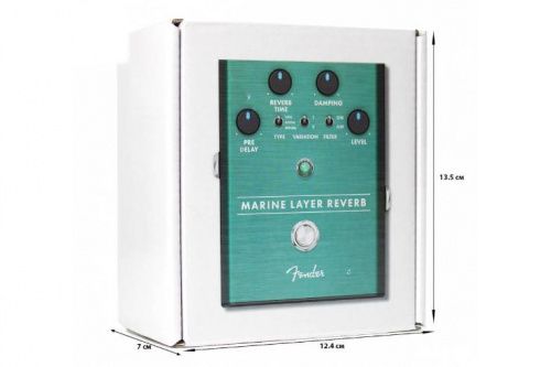 Педаль эффектов FENDER PEDAL MARINE LAYER REVERB - JCS.UA фото 11
