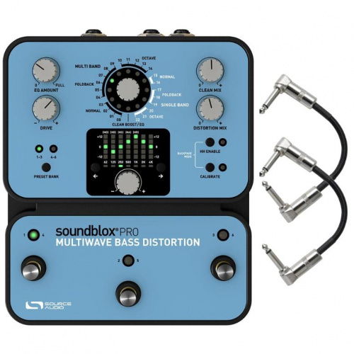 Процессор эффектов SOURCE AUDIO SA141 Soundblox Pro Multiwave Bass Distortion - JCS.UA фото 2