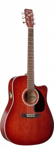 Акустическая гитара A&L 023707 - CW Spruce Burgundy QI - JCS.UA