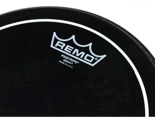 Пластик для барабана REMO EBONY 10' PINSTRIPE - JCS.UA фото 4