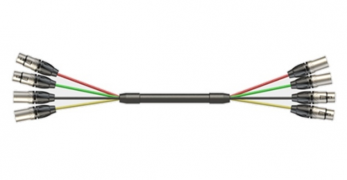 Готовый 4-канальный соединительный кабель Roxtone MUC400L6 - JCS.UA