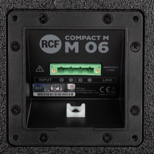 Акустическая система RCF COMPACT M 06 - JCS.UA фото 7 Акустическая система RCF COMPACT M 06 - JCS.UA фото 7