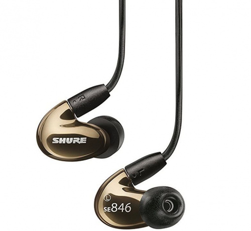 Внутрішньоканальні навушники Shure SE846-BNZ + BT2-EFS - JCS.UA