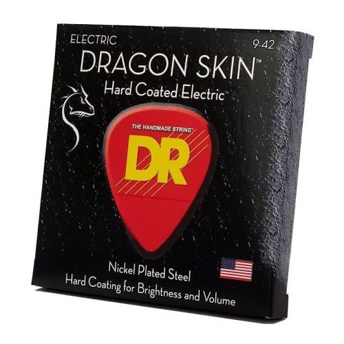 Струны DR STRINGS DSE-9 DRAGON SKIN ELECTRIC - LIGHT (9-42) - JCS.UA фото 2