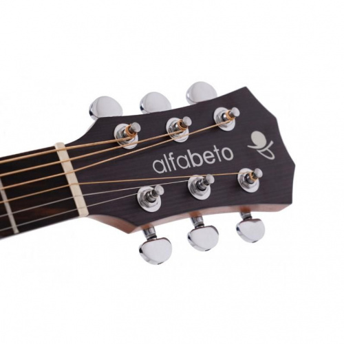 Електроакустична гітара Alfabeto SOLID WMS41EQ NT + чохол - JCS.UA фото 4