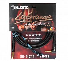 Кабель KLOTZ LA-GRANGE INSTRUMENT CABLE ANGLED BLACK 3M - JCS.UA