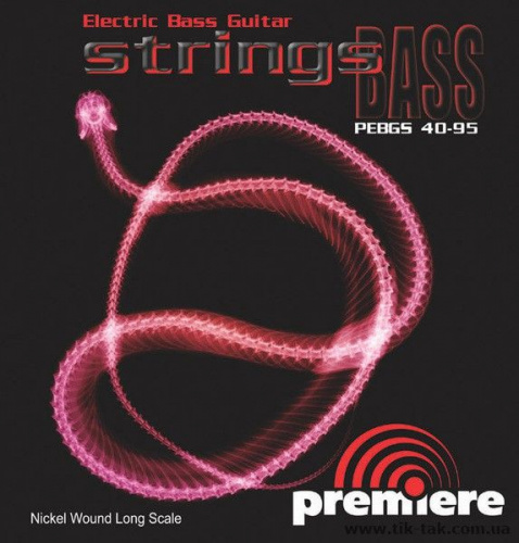 Струны для бас-гитары PREMIERE STRINGS PEBGS40-95 - JCS.UA
