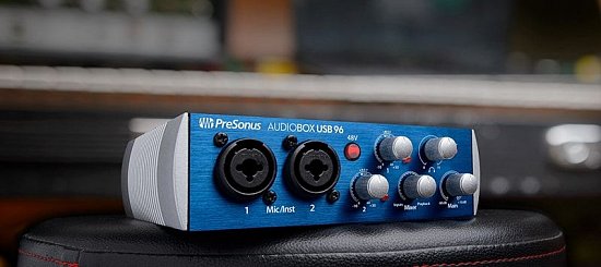PreSonus выпускает аудиоинтерфейс AudioBox USB 96