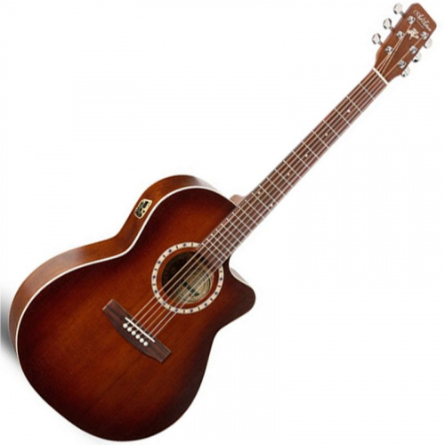 Акустическая гитара A&L 033034 - Folk CW Cedar Antique Burst QI - JCS.UA фото 2
