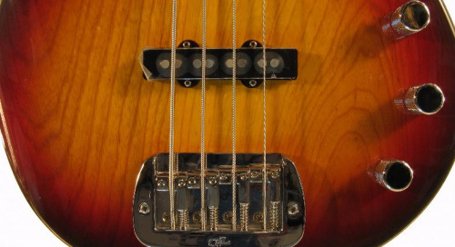 Бас-гитара G&L JB2 FOUR STRINGS (3-Tone Sunburst, rosewood) №CLF51064 - JCS.UA фото 5