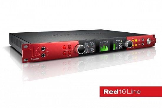 Новий аудіоінтерфейс Focusrite Red 16Line!