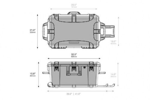 Кейс Nanuk 965 case Black - JCS.UA фото 2