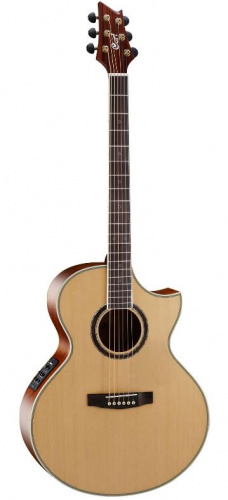 Электроакустическая гитара CORT NDX Baritone (Natural Satin) - JCS.UA