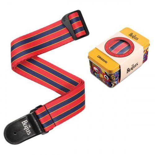 Ремінь D'Addario 50BTYS03 YELLOW SUBMARINE 50TH ANNIVERSARY GUITAR STRAP TIN - RINGO - JCS.UA фото 2