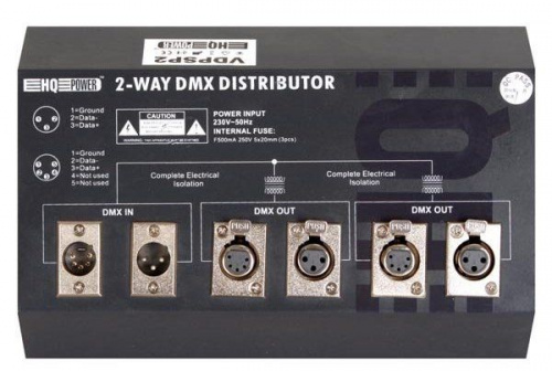 Сплиттер Light Sky 2 way DMX distributor - JCS.UA фото 2