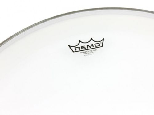 Пластик для барабана REMO Bass, POWERSTROKE 3, Clear, 20" Diameter, No Stripe - JCS.UA фото 3