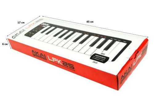 MIDI клавіатура AKAI LPK25V2 - JCS.UA фото 6