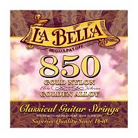 Струни для класичної гітари La Bella 850 Elite – Gold Nylon, Golden Alloy - JCS.UA