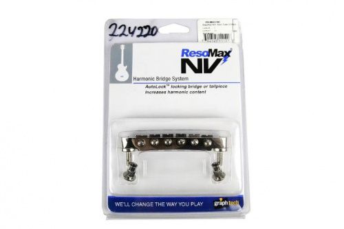 Бридж GRAPH TECH PS-8843-N0 STRING SAVER RESOMAX NV1 AUTOLOCK BRIDGE 4MM NICKEL - JCS.UA фото 5