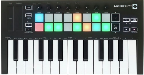 MIDI клавиатура NOVATION LaunchKey Mini MK3 - JCS.UA