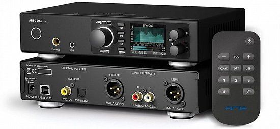 RME ADI-2 DAC - двоканальний перетворювач з підсилювачем для навушників