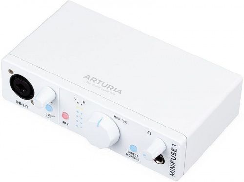 USB интерфейс Arturia MiniFuse 1 White - JCS.UA