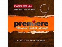 Струны для акустической гитары PREMIERE ACOUSTICS STRINGS PAGS09-44 - JCS.UA