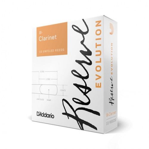 Тростина для кларнета D'ADDARIO Reserve Evolution Bb Clarinet #3.5 (1шт) - JCS.UA фото 2