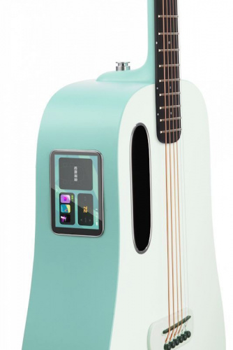 Электроакустическая гитара со встроенными эффектами Blue Lava (36") Aqua Green - JCS.UA фото 3