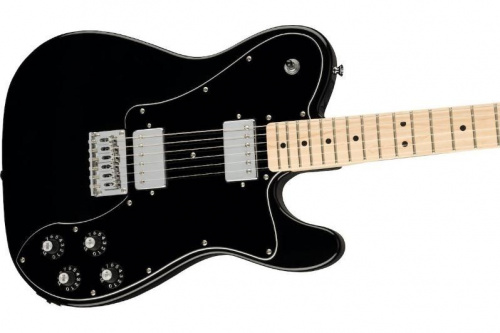 Електрогітара SQUIER by FENDER AFFINITY SERIES TELECASTER DELUXE HH MN BLACK - JCS.UA фото 3