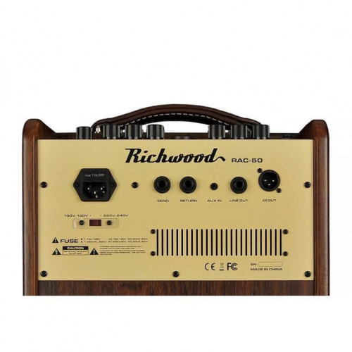 Комбоусилитель для акустических инструментов Richwood RAC-50 - JCS.UA фото 5