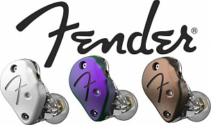 NAMM 2017! Внутриканальные ушные мониторы Fender FXA9!