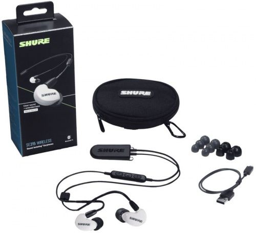 Внутриканальные наушники Shure SE215SPE-W+BT2-EFS - JCS.UA фото 3