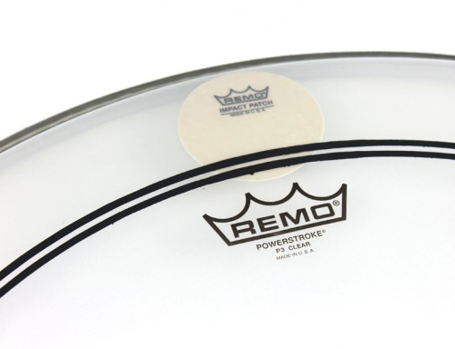 Пластик для барабана REMO POWERSTROKE3 22 CLEAR - JCS.UA фото 3
