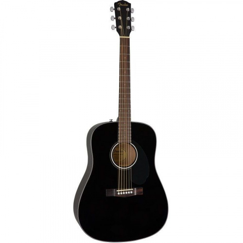 Акустическая гитара FENDER CD-60S BLACK WN - JCS.UA фото 2