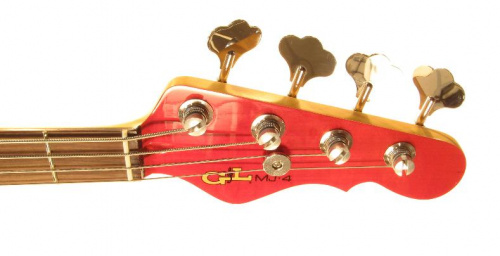 Бас-гітара G & L MJ-4 (Clear Red, rosewood) №CLF067650 - JCS.UA фото 7