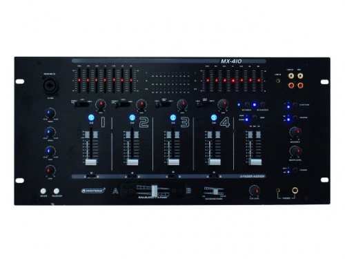 DJ-микшерный пульт OMNITRONIC MX-410B Multichannel mixer - JCS.UA фото 2