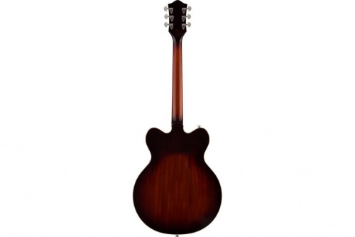 Гітара напівакустична GRETSCH G2622-P90 STREAMLINER CENTER BLOCK DOUBLE-CUT WITH V-STOPTAIL CLARET BURST - JCS.UA фото 2