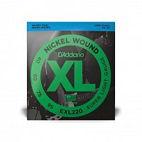 Струни DADDARIO EXL220 XL SUPER LIGHT 40-95 - JCS.UA