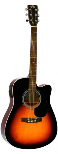 Електроакустична гітара SX MD160CE / VS - JCS.UA