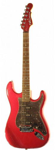 Електрогітара G & L COMANCHE (Candy Apple Red, rosewood, 3-ply Tortoise Shell). №CLF50805 - JCS.UA
