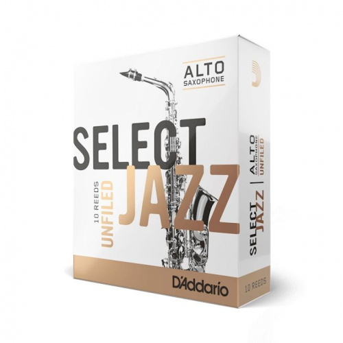 Трость для альт саксофона D'ADDARIO RRS10ASX2M Select Jazz - Alto Sax Unfiled 2M (1шт) - JCS.UA фото 2
