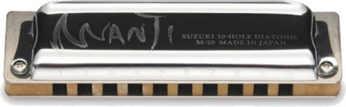 Набор губных гармошек Suzuki M-20-MP - JCS.UA фото 2