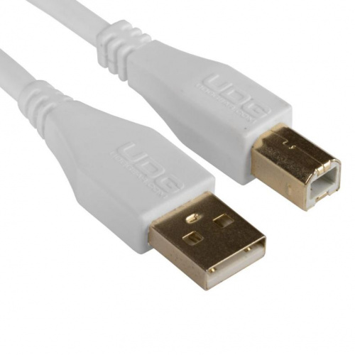 Кабель UDG Ultimate Audio Cable USB 2.0 A-B White Straight 1m - JCS.UA фото 2