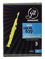 Трость для сопрано саксофон Gonzalez Soprano Sax Local 627 Jazz 3 - JCS.UA