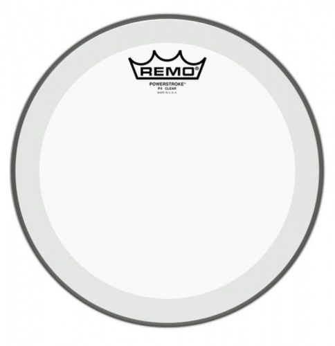 Пластик для барабана REMO Batter, POWERSTROKE4, Clear, 12 Diameter - JCS.UA